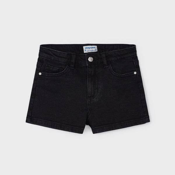 Girls black hot sale denim shorts