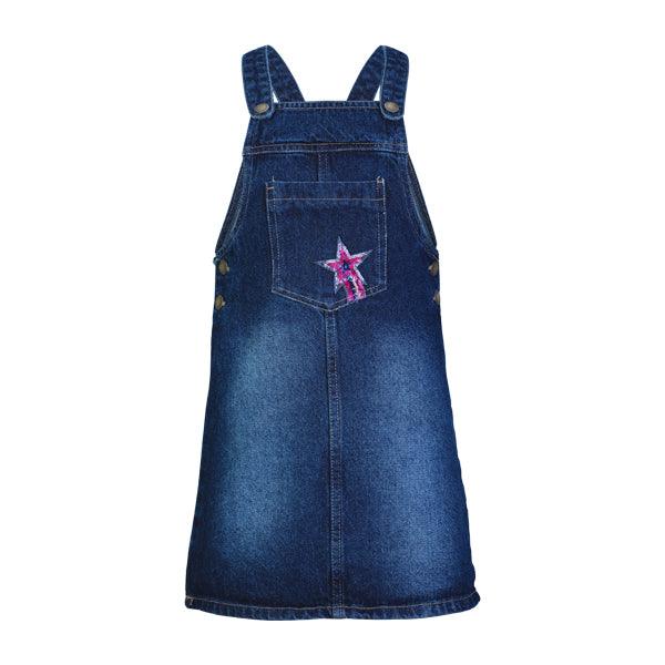 Baby girl dungaree dress best sale