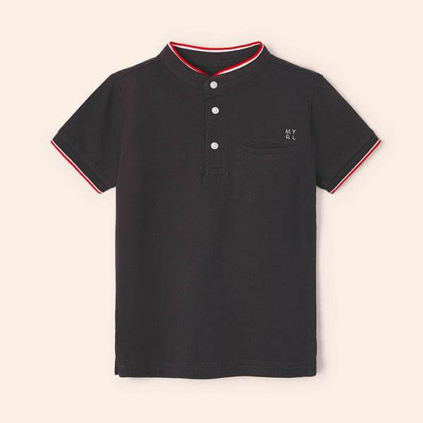 Black baby cheap polo shirt