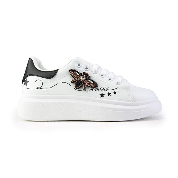 Girls store leather sneakers