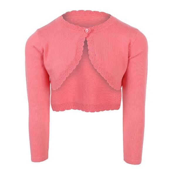 Girls shop pink bolero