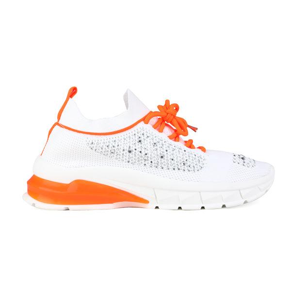 Girls deals orange trainers