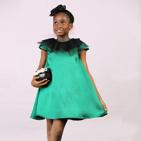 A line 2025 frock for girls