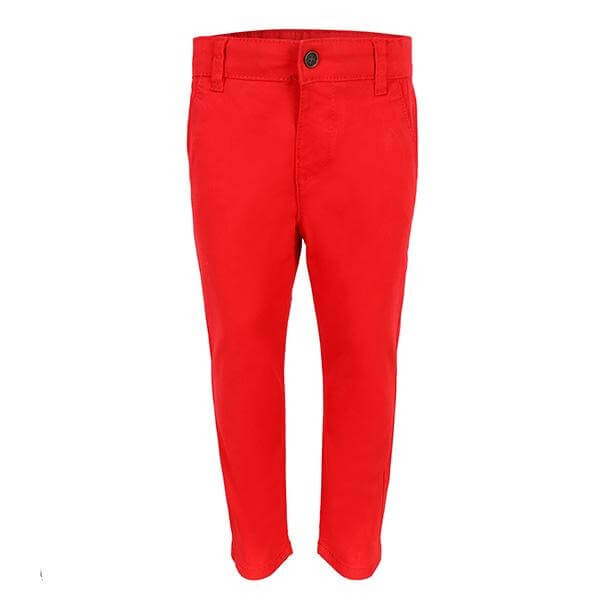 Boys' Red Pant Set, Formal Pants Set for Baby Boys