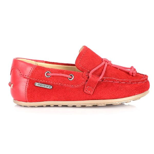 Red on sale boys loafers