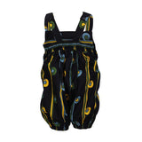 MULTI-COLOUR ANKARA PLAYSUIT - ruffntumblekids