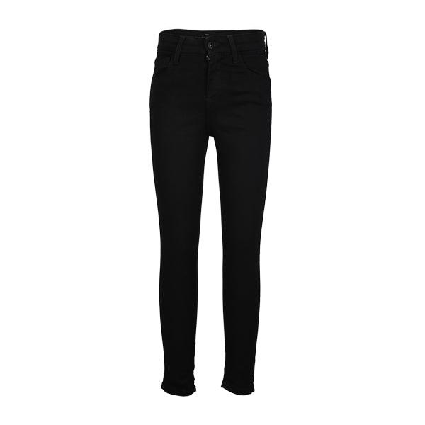 BLACK GIRLS DENIM TROUSER - ruffntumblekids