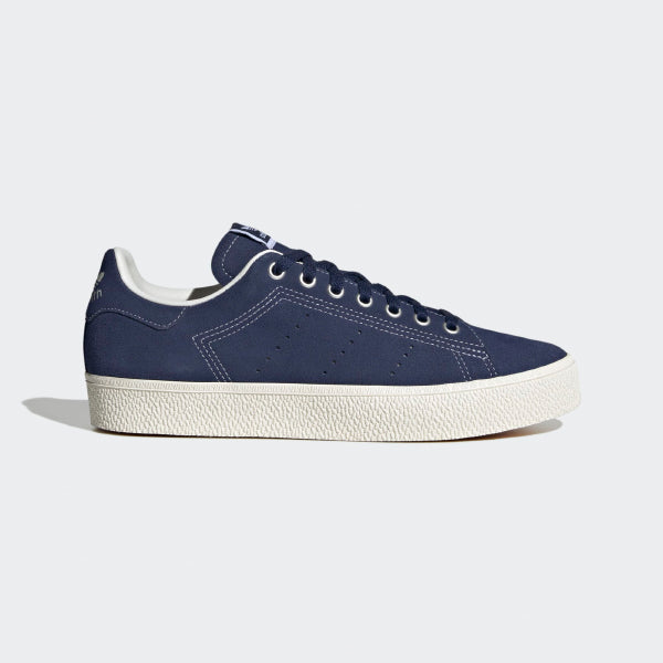 ADIDAS STAN SMITH CS SHOES - DARK BLUE AND CORE WHITE