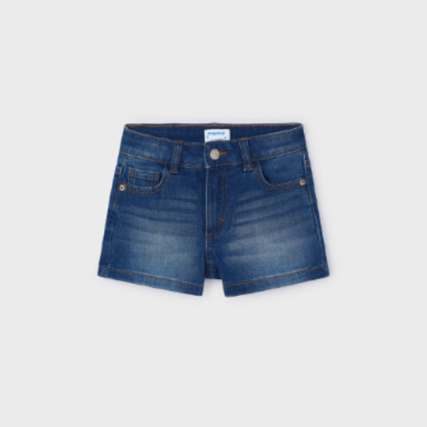 BLUE GIRLS DENIM SHORT