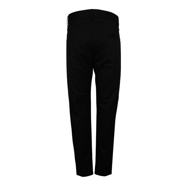 BLACK TROUSER WITH WELT BACK POCKET - ruffntumblekids