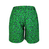 GREEN ANKARA ELASTICATED WAIST SHORT SET - ruffntumblekids