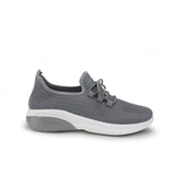 GIRLS' GREY GLIDE SNEAKERS