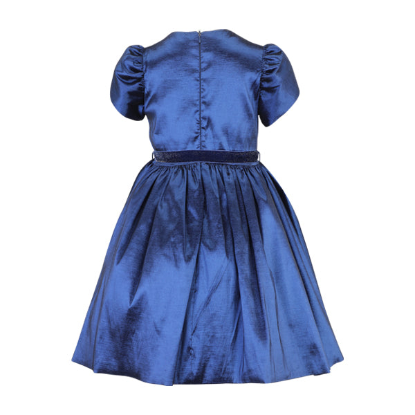 ROYAL BLUE TAFETTA DRESS