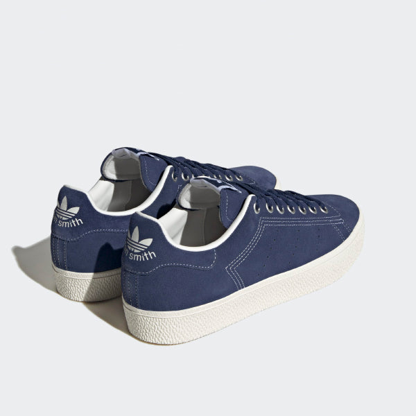 ADIDAS STAN SMITH CS SHOES - DARK BLUE AND CORE WHITE