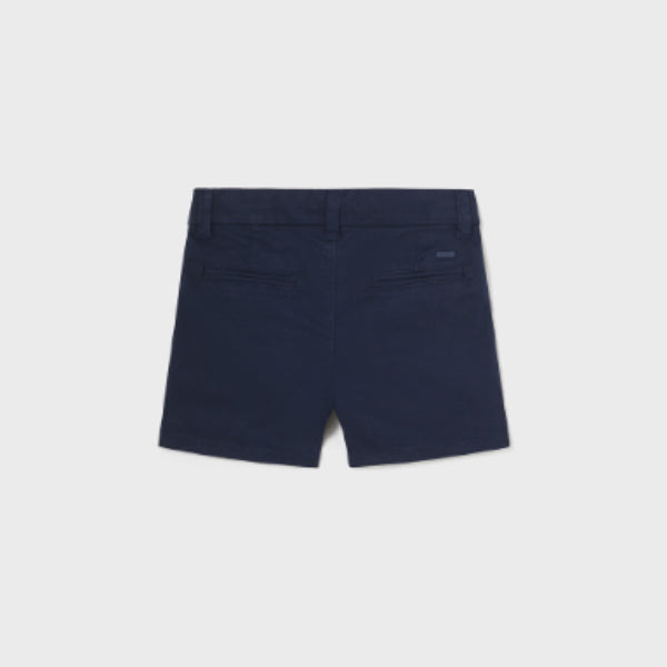 BOYS NAVY BLUE TWILL CHINO SHORT