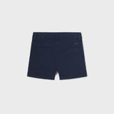 NAVY BLUE CHINO TWILL SHORT FOR BABY BOYS