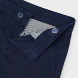 NAVY BLUE CHINO TWILL SHORT FOR BABY BOYS