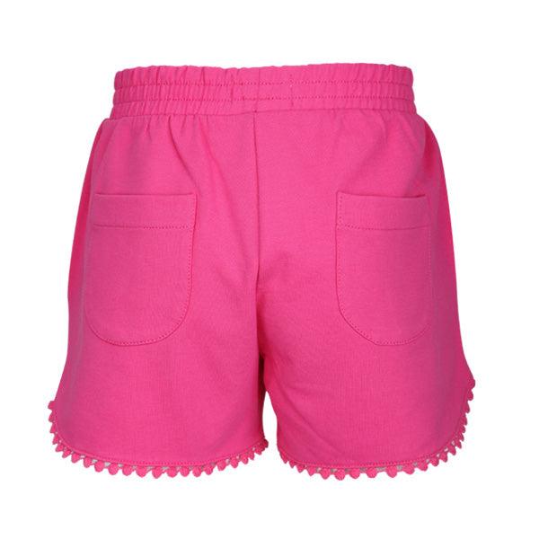 GIRLS PINK BASIC SHORTS - ruffntumblekids