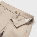 BEIGE CHINO TWILL SHORT FOR BABY BOYS