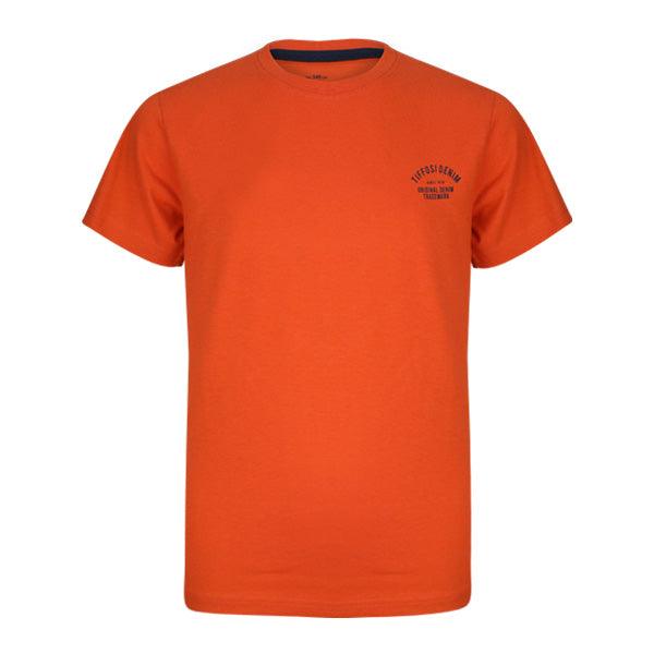 BOYS ORANGE T-SHIRT - ruffntumblekids