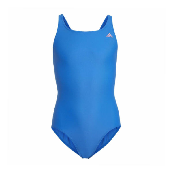 BLUE PLAIN ADIDAS SWIM SUIT FOR GIRLS