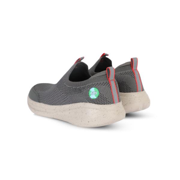 UNISEX CHARCOAL SKECHERS SLIP ON SNEAKER - ruffntumblekids