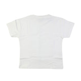 CREAM SHORT SLEEVE ROUND NECK PLAIN T-SHIRT