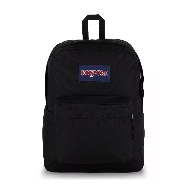 JANSPORT BLACK PLAIN BACKPACK-UNISEX