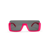 PINK SQUARE FRAME SUNGLASSES