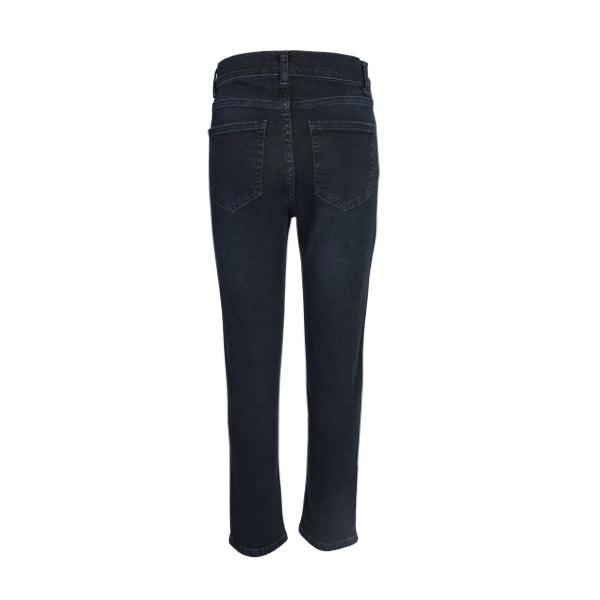 BOYS DARK BLUE DENIM TROUSERS - ruffntumblekids