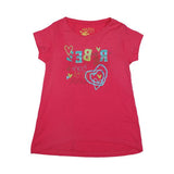 PINK GRAPHIC GIRLS T-SHIRT - ruffntumblekids