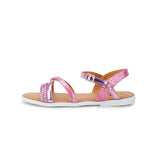 GIRLS' PURPLE CLASSIC STRAPPY SANDALS