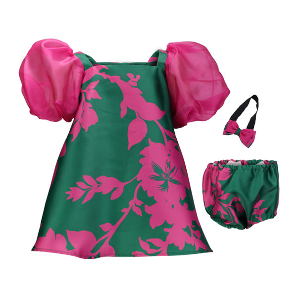 TẸRIN DRESS WITH HAIRBOW