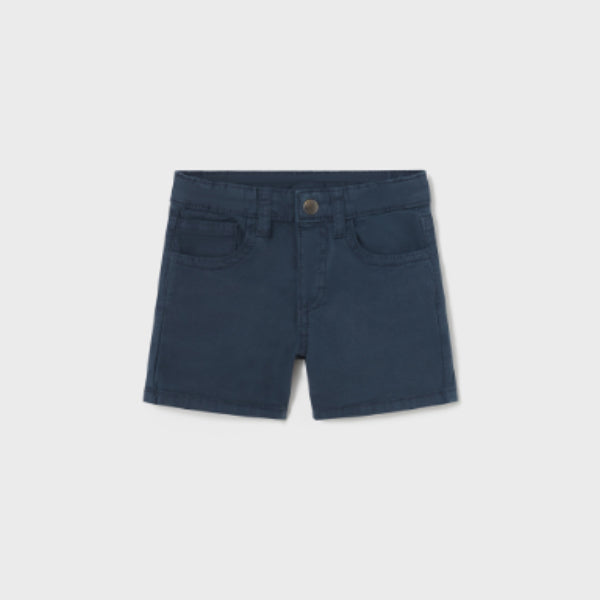 BOYS NAVY BLUE TWILL SHORT