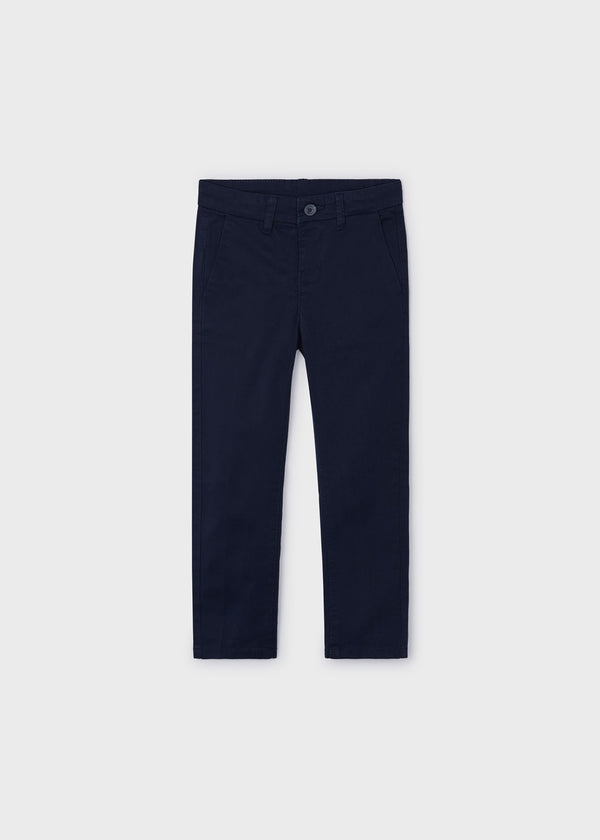 NAVY BLUE BASIC TROUSERS FOR BOYS