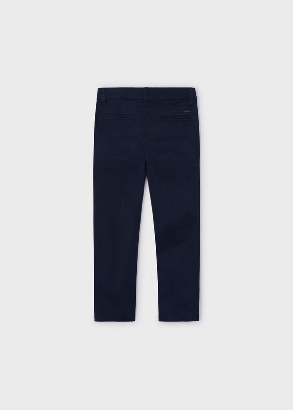 NAVY BLUE BASIC TROUSERS FOR BOYS