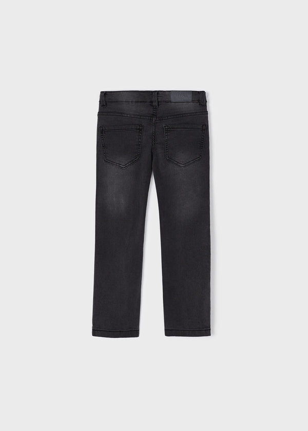 DARK GREY DENIM TROUSER FOR BOYS