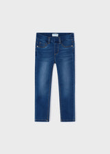 BLUE GIRL DENIM TROUSER