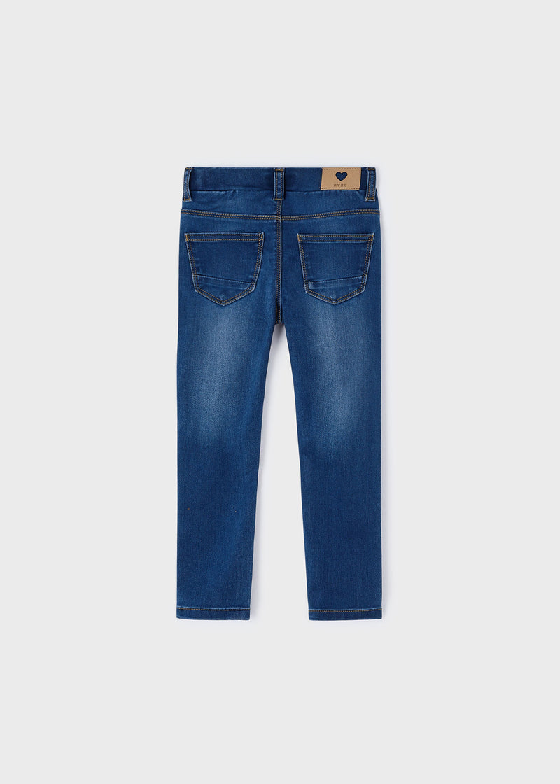 BLUE GIRL DENIM TROUSER