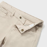 CREAM TWILL SHORT FOR BABY BOY