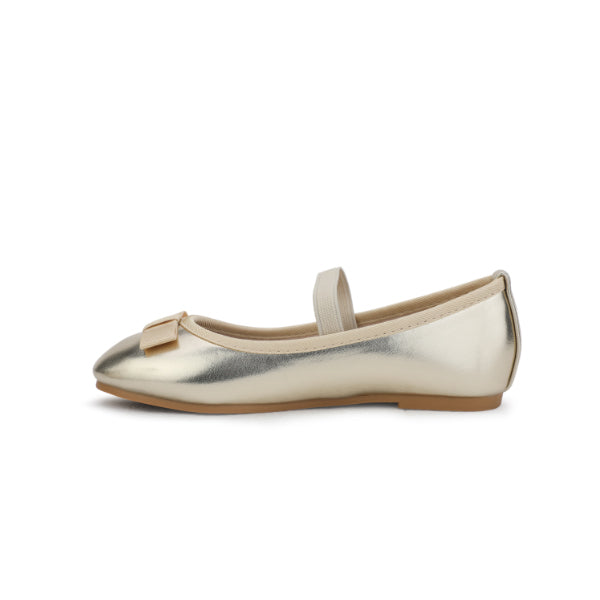 GIRLS' GOLDEN TWIRL FLATS