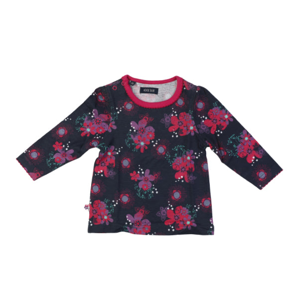 BABY LONG SLEEVE KNITTED T-SHIRT FOR BABY GIRL