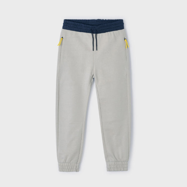 BOYS GREY FLEECE JOGGERS