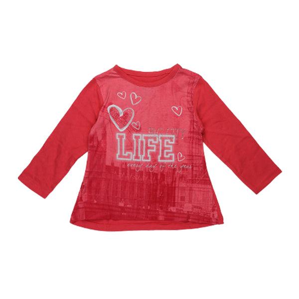 GRAPHIC LONG SLEEVE T-SHIRT FOR GIRLS - ruffntumblekids