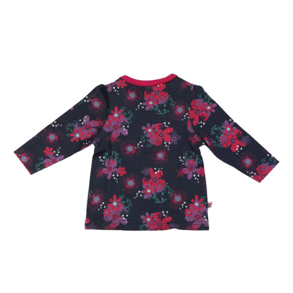 BABY LONG SLEEVE KNITTED T-SHIRT FOR BABY GIRL