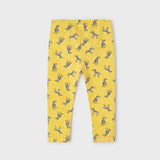 YELLOW LEGGINGS GRAPHIC PRINT FOR GIRLS