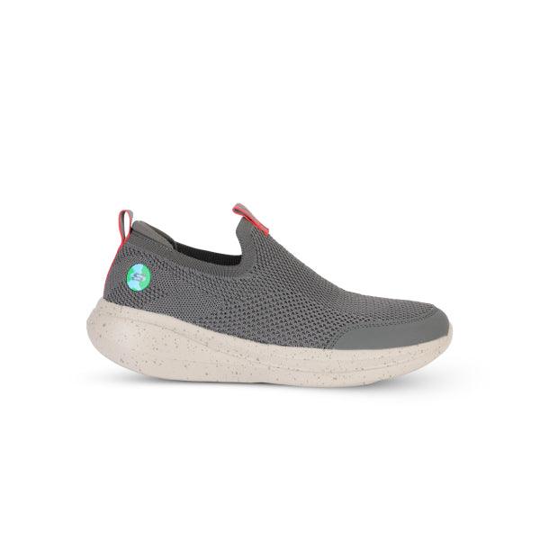 UNISEX CHARCOAL SKECHERS SLIP ON SNEAKER - ruffntumblekids