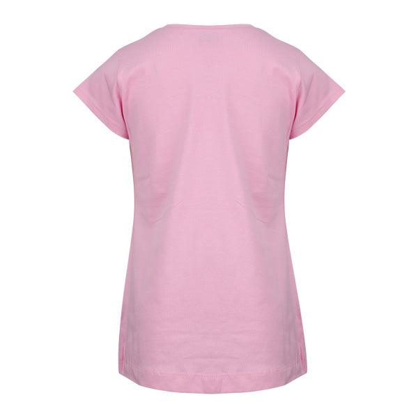 GIRLS PINK PRINT T-SHIRT. - ruffntumblekids