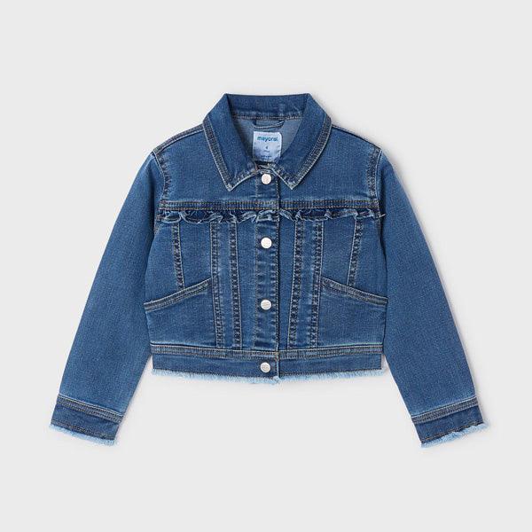 Denim jacket for girls with clearance price