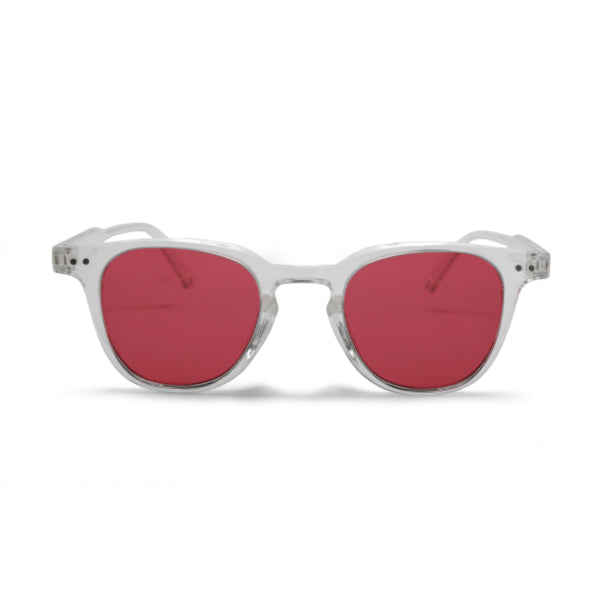 UNISEX PINK LENS SUNGLASSES